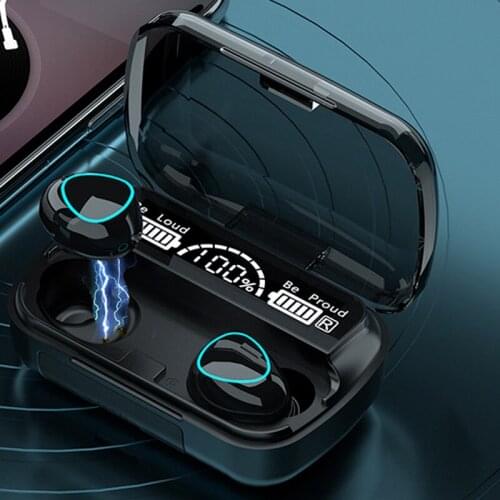 TWS 5.1 Earphones 3500mAh Charging Box Wireless Headphone 9D Stereo Sports Waterproof Earbuds Headsets With Microphone