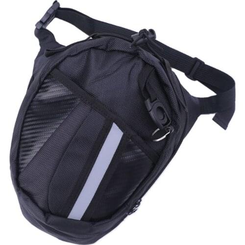 Men Waist Bag Outdoor Bag Leg Drop Motorcycle Waist Pack Unisex Fanny Thigh Belt Bike Waist Bag