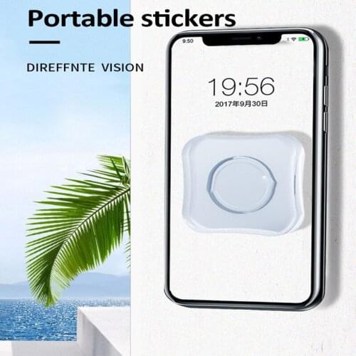 Universal Nano Paste No Trace Phone Holder Double-sided Tape Cable Winder Wall Sticker For Kitchen Car Phone Stand Dropship