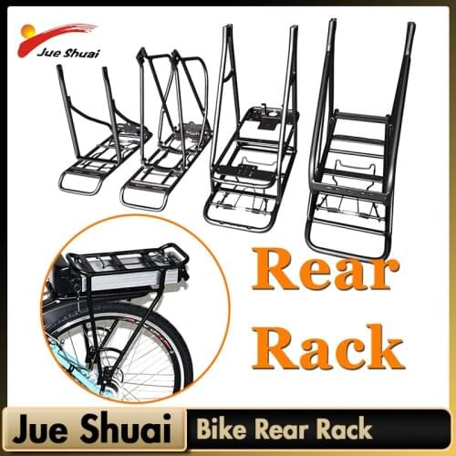 Adjustable 20/24/29 26inch 700C /28 Bike Rear Rack Double Layer Electric Bike Battery Carrier Luggage Rack Bicycle Accessories