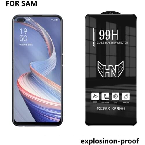 FOR samsung full screen covered tempered glass smooth touch 99H for A01 A11 A21 A31 A41 A51 A71 A80 A90 M11 M21 M31 M51 10pieces