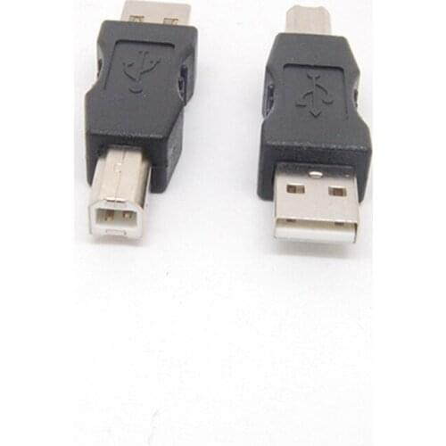 10pcs USB male A to Male Type Plug USB Printer Adapter Converter