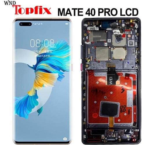100% Tested For Huawei Mate 40 Pro LCD Display With Touch Screen Digitizer Assembly Replacment Mate 40 Pro Display Mate40Pro LCD