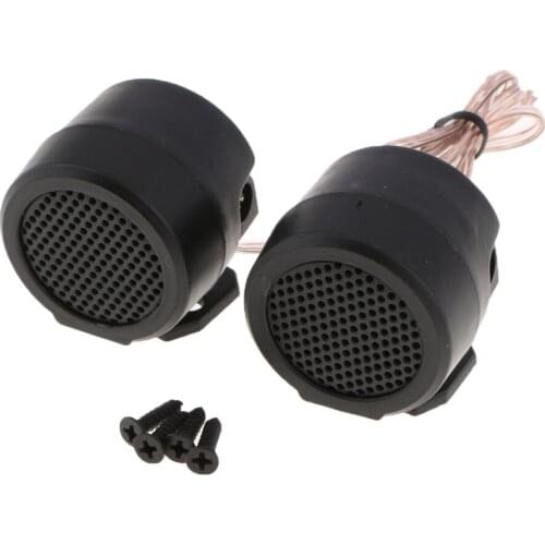 2pcs 500W Mini Dome Tweeter Loudspeaker Car Loud Speaker Audio Sound Dome Flush Speaker TP-006A Flush Mount Audio Loud Speaker