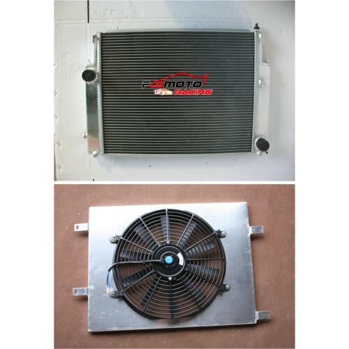 Aluminum Radiator for BMW M3 E36 1992 - 1999 +shroud+fan 1993 1994 1995 1996 1997 1998