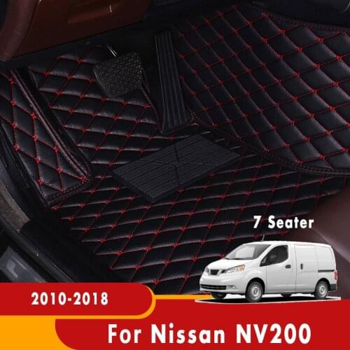 For Nissan NV200 2018 2017 2016 2015 2014 2013 2012 2011 2010 (7 seats) Car Floor Mats Rugs Auto Interior Carpets Accessories