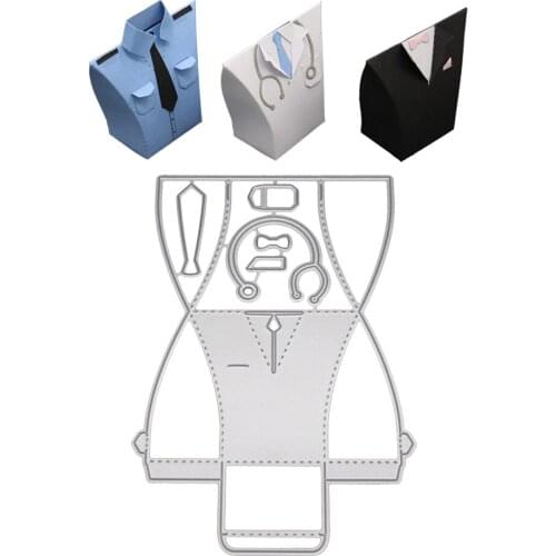 Cut Die Mold Cutting Dies For Scrapbooking Decor Album Paper Card Craft Metal Cutting Dies Three-dimensional suit DIY