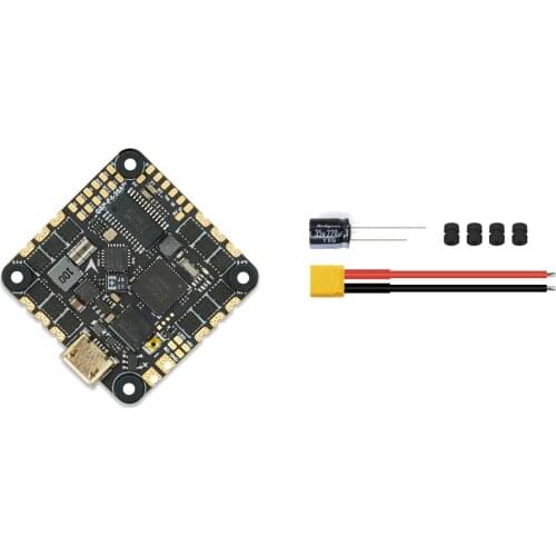 GEPRC GEP-F4-35A GEP-F411-35A AIO MPU6000 F411 Flight Controller BLHELIS 35A 4in1 ESC 2-6S 26.5X26.5mm for FPV Racing Drones