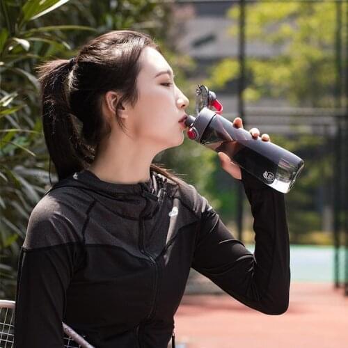 Quality Water Bottle High Cost Performance Portable Leak-proof Outdoor Tour Sport Shaker Drink Tritan Plastic Bottle 440/610ml