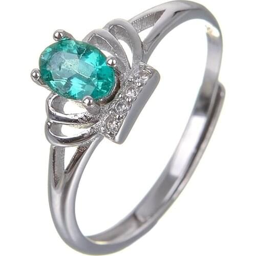 925 silver emerald rings fashion classic new design rings for women charms fine jewelry 2018 noble holiday gift