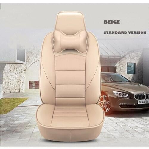 Custom car seat cover leather for Renault Koleos Megane CC Kadjar Captur Fluence Scenic Talisman Latitude Laguna car accessories