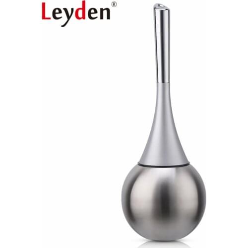 Leyden New Creative Toilet Brush ABS Stainless Steel Toilet Brush Holder White Toilet Brush Holder Black Bathroom Accessories