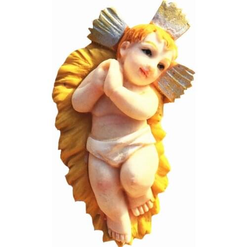 Cute cartoon little baby angel 3D Fridge Magnets hand painted home decoration crafts Refrigerator Magnets