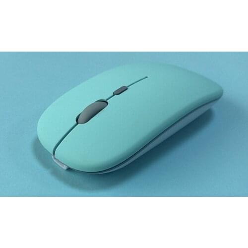 Bluetooth wireless silent mouse ultra-thin, mini! Office Gaming Mice rechargeable third gear and below gamer Four-way roller