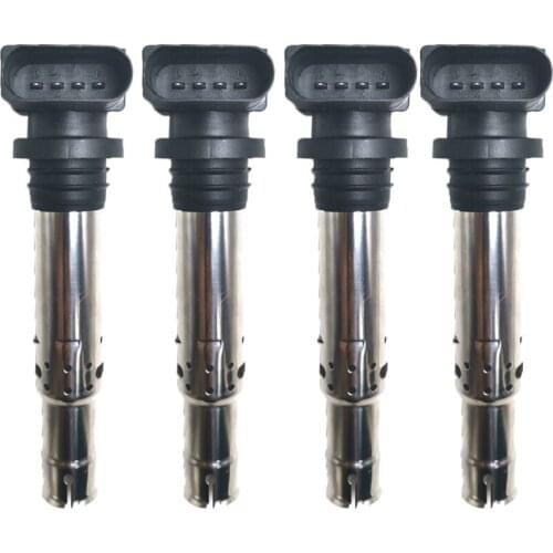 New Ignition Coil Ignition System for VW Beetle Bora Caddy CC Golr Jetta Passat Polo Audi A1 A3 036905715F