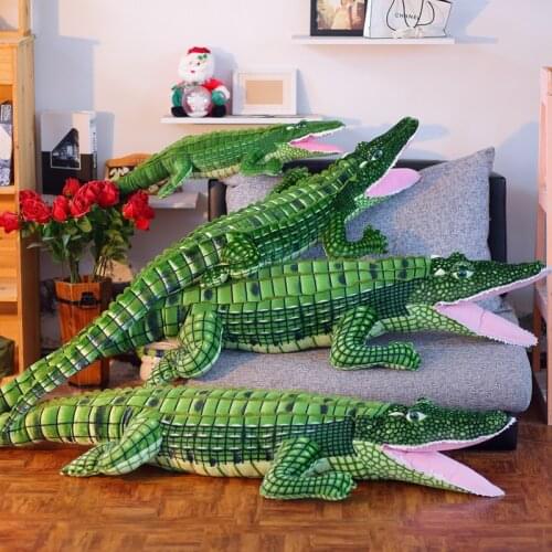 New Arrival Big Size Simulation Crocodile Plush Toy Stuffed Animals Cushion Pillow Gifts/100cm