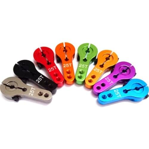 Wholesale 1pcs 25T M3 Metal RC Servo Arm Horn for Futaba Savox Xcore HL HSP HD Power MG995 MG996R E9001 Dropship