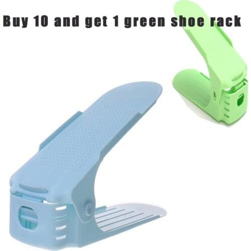 5 Colors Fashion Shoe Racks Double Cleaning Storage Shoes Rack Convenient Shoebox Shoes Organizer Stand Shelf Drop Shipping