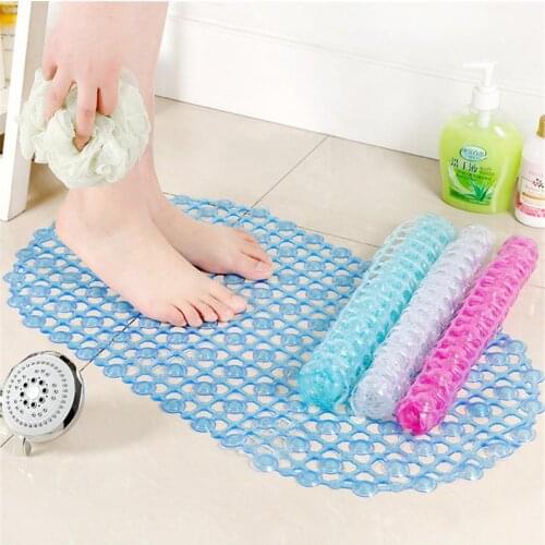 PVC bathroom with suction cup anti-skid pad Bathroom shower mat bath shower room bathroom mat bathroom mat four color optional