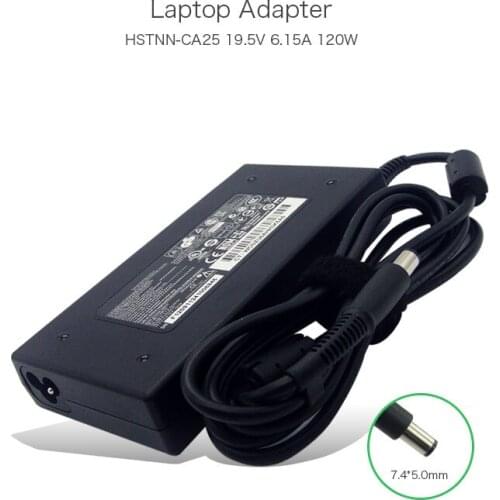 19.5V 6.15A 120W Adjustable Power Adapter for HP EliteBook 8460W HSTNN-CA25 HSTNN-LA25 677762-002 677762-001 Laptop Charger