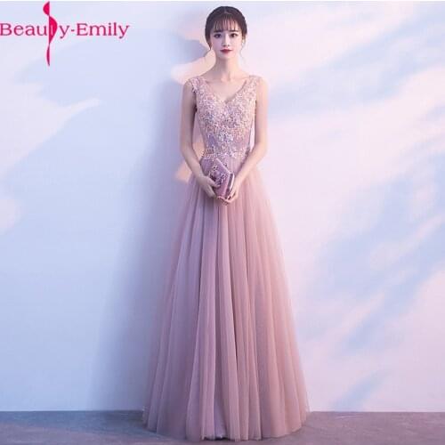 Romantic V Neck Three Quarter Sleeve Lace Evening Dress Long Elegant Appliques Lace Up Back Woman Formal Party Dress Real Photo