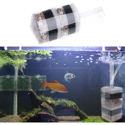 Fish Tank Air Driven Biochemical Corner Filter Sponge Aquarium Fish Tank Filter Aquarium Filter Aquatic Pets Products