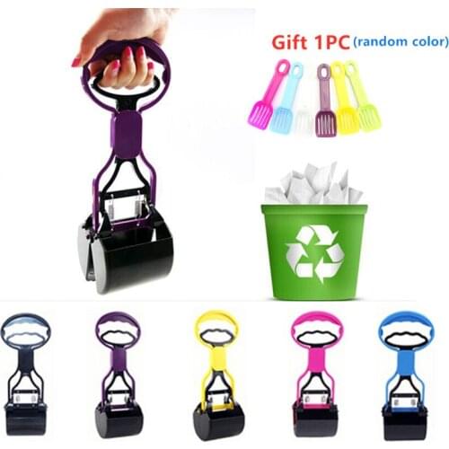 Dog Poop Scoop Dog Paddle Dog Shovel Poop Pickup Toilet hygiene accessory dog Pickup Clip Cleaning Shovels Handle Clean Tool