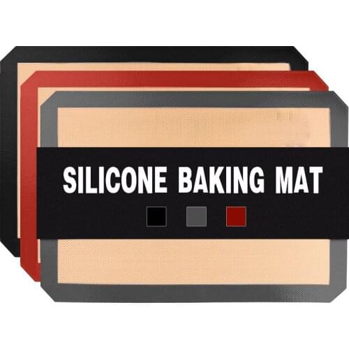 Heat Resistant Silicone Baking Mat Non-Stick Baking Oven Sheet Liner for Cookie /Bread/ Macaroon/Biscuits Kitchen Cooking Tools