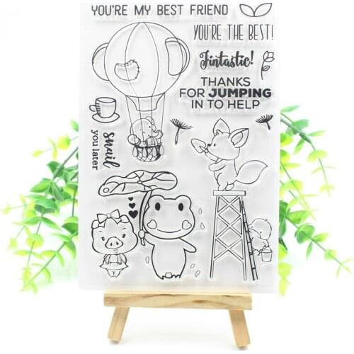 You Are The Best Transparent Clear Silicone Stamps for DIY Scrapbooking/Card Making/Kids Christmas Fun Decoration Supplies 265