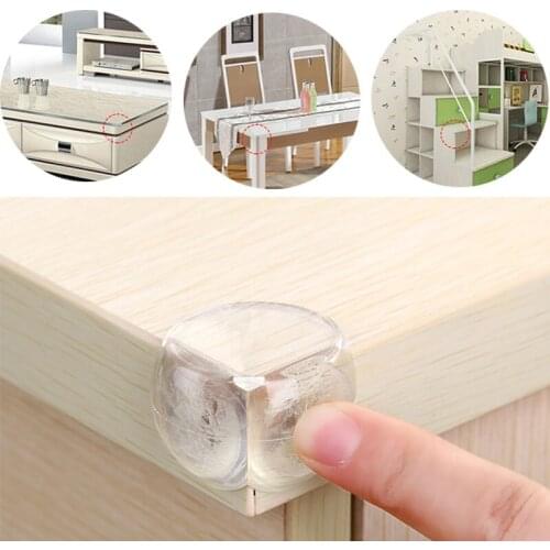 10Pcs/Lot Edge Protection Cover Children Anticollision Child Baby Safety Silicone Protector Table Corner Edge & Corner Guards