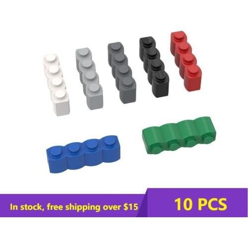 10PCS MOC Bricks 10PCS Assembly Particles 1 x 4 30137 Building Block Brick Parts Kids DIY Educational Toys Gifts