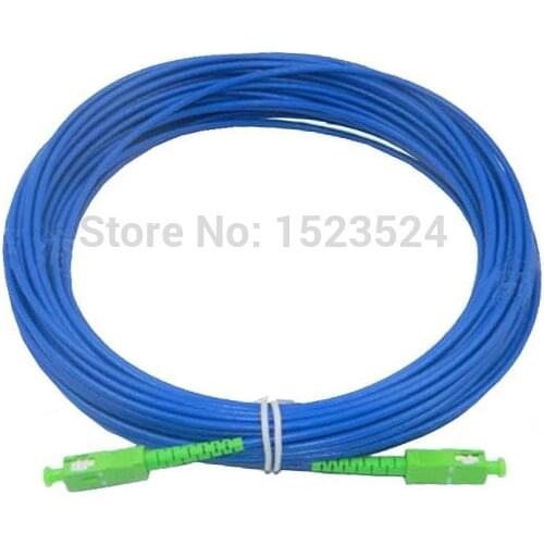 10pcs/lot Armored Cables SM SC/APC-SC/APC Simplex 3.0mm 3 Meters Armored Fiber Optical Patch Cord