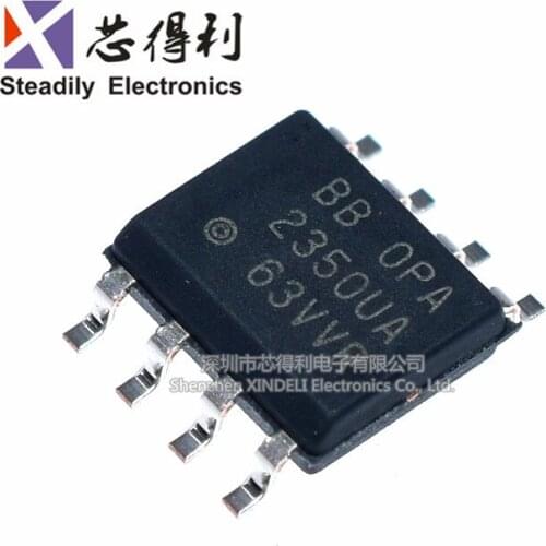 10pcs/lot Original Patch Opa2350ua 2350ua Patch Sop-8 Rail-to-Rail Operational Amplifier