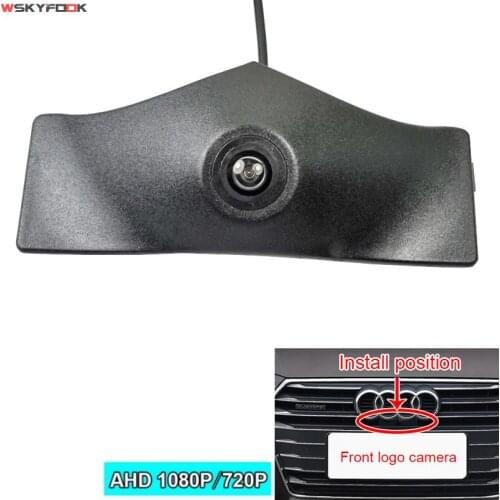 1920*1080P AHD Night Vision Special Car Front View Logo Grille Camera For Audi A6L(Quattro) 2018 Forward Image Camera