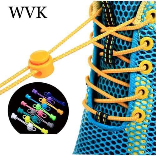 2 pcs Lazy Laces Sneaker ShoeLaces Elastic Shoe Laces Shoe accessories lacets Shoestrings Running/Jogging/Triathlone