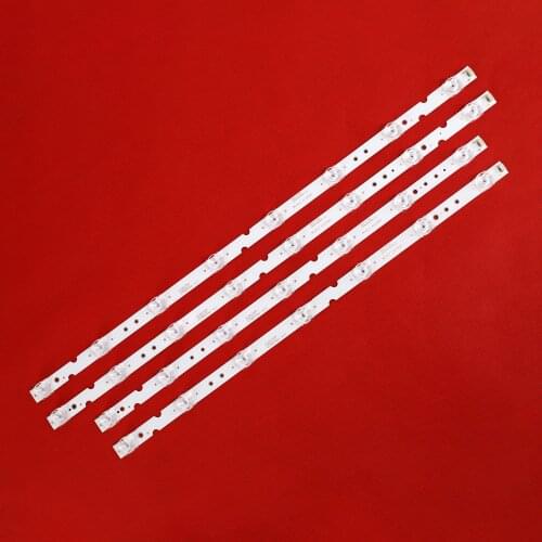 4 PCS/set LED Backlight strip for TCL 55P65US 55U3800C 55P65 55D6 55F6 55L2 4C-LB5507-PF02J HR03J 55HR330M07B2 V2 55HR330M08A2