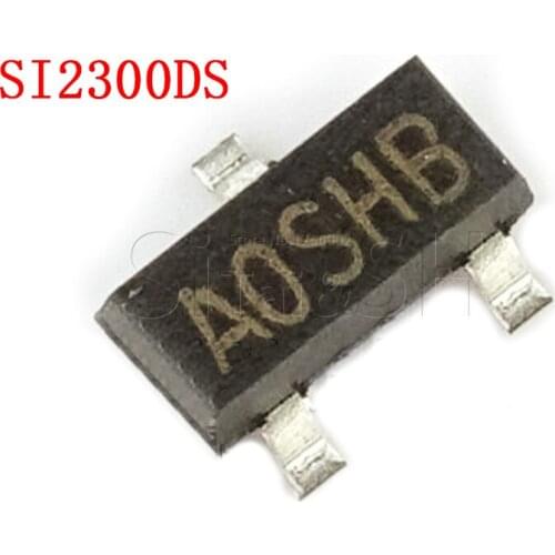 50PCS SI2300DS SOT23 SI2300 SOT23-3 2300 SOT SMD MOS FET transistor New original