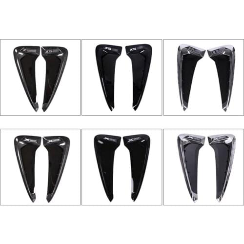 ABS for BMW X5 X5M F15 F85 2014-2018 X5M LOGO Side Wing Fender Air Guide Vents Trim Auto parts
