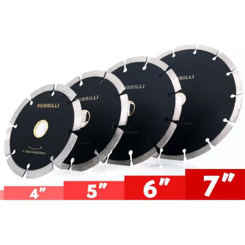 4/5/6/7 Inch Diamond Disc Saw Blade Dry Cutting Disc Dry Angle Grinder Disc Circular Saw Marble Granite Concrete Electrotool