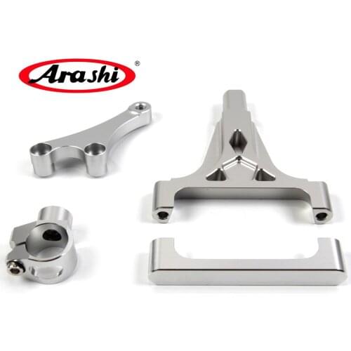 Arashi For KAWASAKI Z1000 2003-2009 Steering Stabilizer Damper Bracket Frame Mount Z 1000 2003 2004 2005 2006 2007 2008 2009