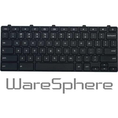 Free Shipping NEW Laptop US keyboard for Dell Chromebook 11 3180 5XVF4 05XVF4 V160825AS1 PK131WY2A00 Notebook keyboard Black