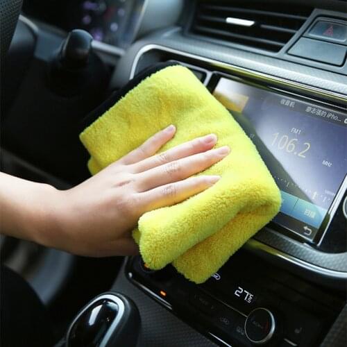 DIY Large Size 30x30/60cm Drying Towel Super Absorbent Car Wash Microfiber Towel Car Cleaning Drying Cloth Car Care Accessories