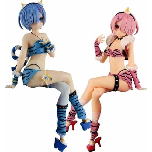 16cm Anime Re: Life a Different World from Zero Figure Anime Re 0 RAM REM PVC Action Figure Toy Game Collection Model Doll Gift