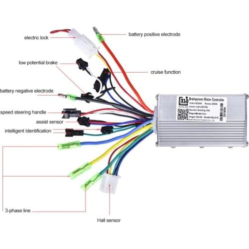 Ebike Electirc Bicycle Controller FX-20 FX-01 FX-21 Dual Mode Brushless With Lithium battery for Electric Bicycle Scooter
