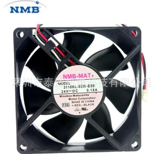 New authentic 3110RL-05W-B59 24V 0.18A 8CM 8025 cooling fan
