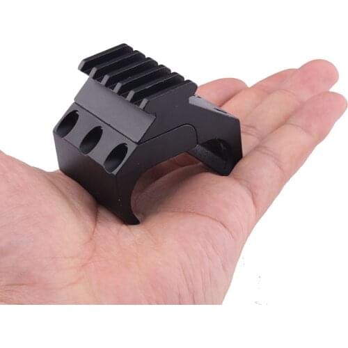 Hunting Tactical Swivel Converter 20mm Adapter Rail Flashlight Mount Laser Sight Base Rifle Gun