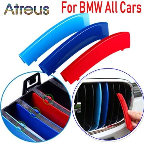 Front Grille Trim Strips For BMW E46 Compact Coupe Accessories 3 5 Series E39 E60 F10 G30 E90 F30 G20 E91 E92 E93 E61 F31 F11 M