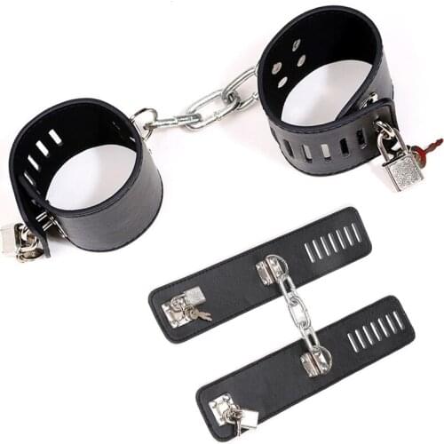 Adjustable Handcuffs for Sex Hand Anklet Bondage Restraint Bracelet Bdsm Toys Adult Games Fetish Sexual Hand Cuff Wrist Sex Toys