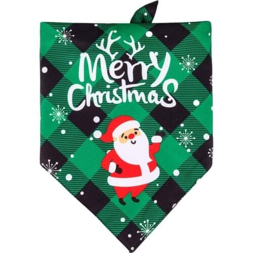 Christmas Cat Dog Bandana Holiday Accessories Animals Toy Products Cats Dogs Bows Goods Supplies Puppy Small Large Tie For Pet