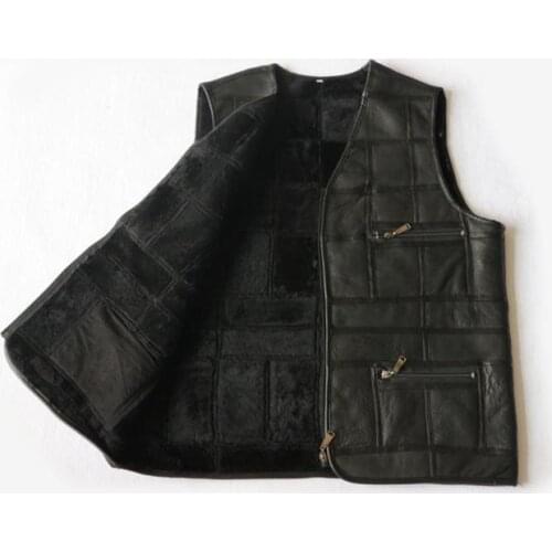 Мужские меховые жилеты SHIERXI China At AliExpress